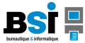 Logo BSI, bureautique et informatique