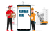 Application suivi de chantier - réception fournisseur