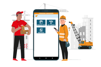 Application suivi chantier : livraison