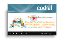 Vidéo planning des ressources