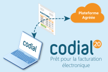 Plateforme Agréée intégrée au logiciel de gestion Codial