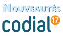 Nouveautés Codial 17