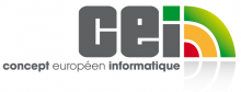 Logo CEI, Concept Européen Informatique