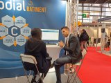 IAD, Gautier Willews expliquant les fonctionnalités du logiciel de gestion Codial