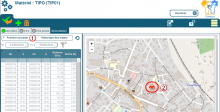 GPS position actuelle