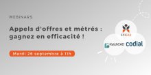 Webinaire : appels d'offres, métré et chiffrage gagnez en efficacité !