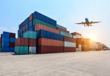 Import Export, containers de marchandises