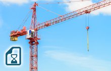 Exemple, location de matériel pour le BTP (grue)