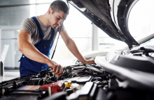 Révision et entretien d'une automobile