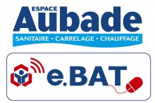 Logo Groupe Aubade, e.BAT