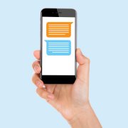 Envoi de messages personnalisés sur smartphone